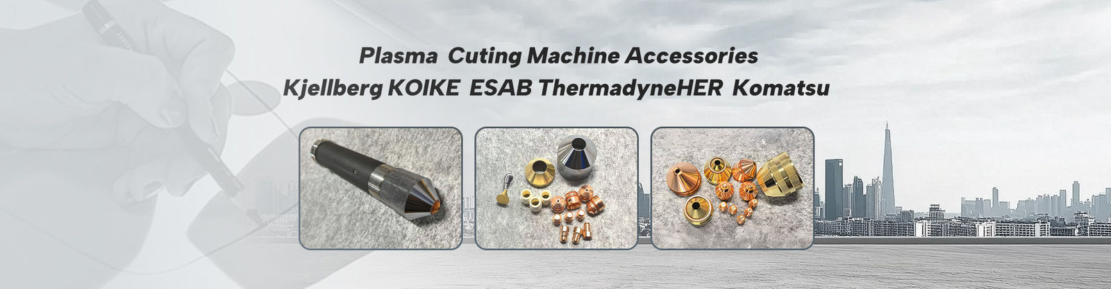 Materiali di consumo della macchina del plasma di Kjellberg