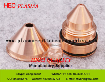 Servizio dell'OEM dei materiali di consumo di taglio del plasma del cappuccio 0558006166 dello schermo di Esab PT-36