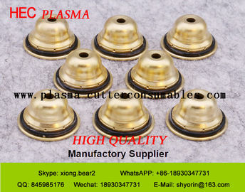 Materiali di consumo della taglierina del plasma/cappuccio 969-95-24950 dello schermo ugello di KOMATSU 1.6mm