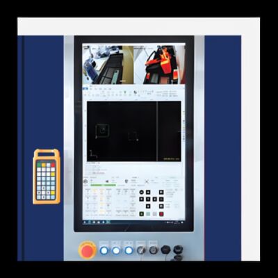 Macchina da taglio laser a fibra con tavola a scambio a chiusura completa